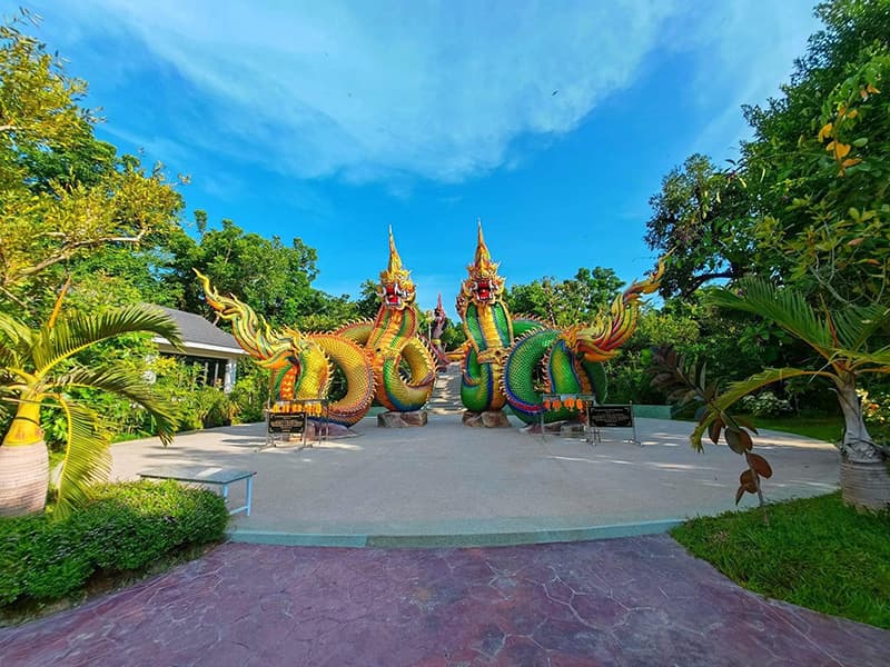 コンケーン、ナンタナー公園:信仰のチェックインポイント、四つのナーガ族への参拝